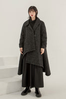 Women Winter Irregular Wool Coat