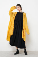 Yellow Hooded Raincoat/Windbreaker